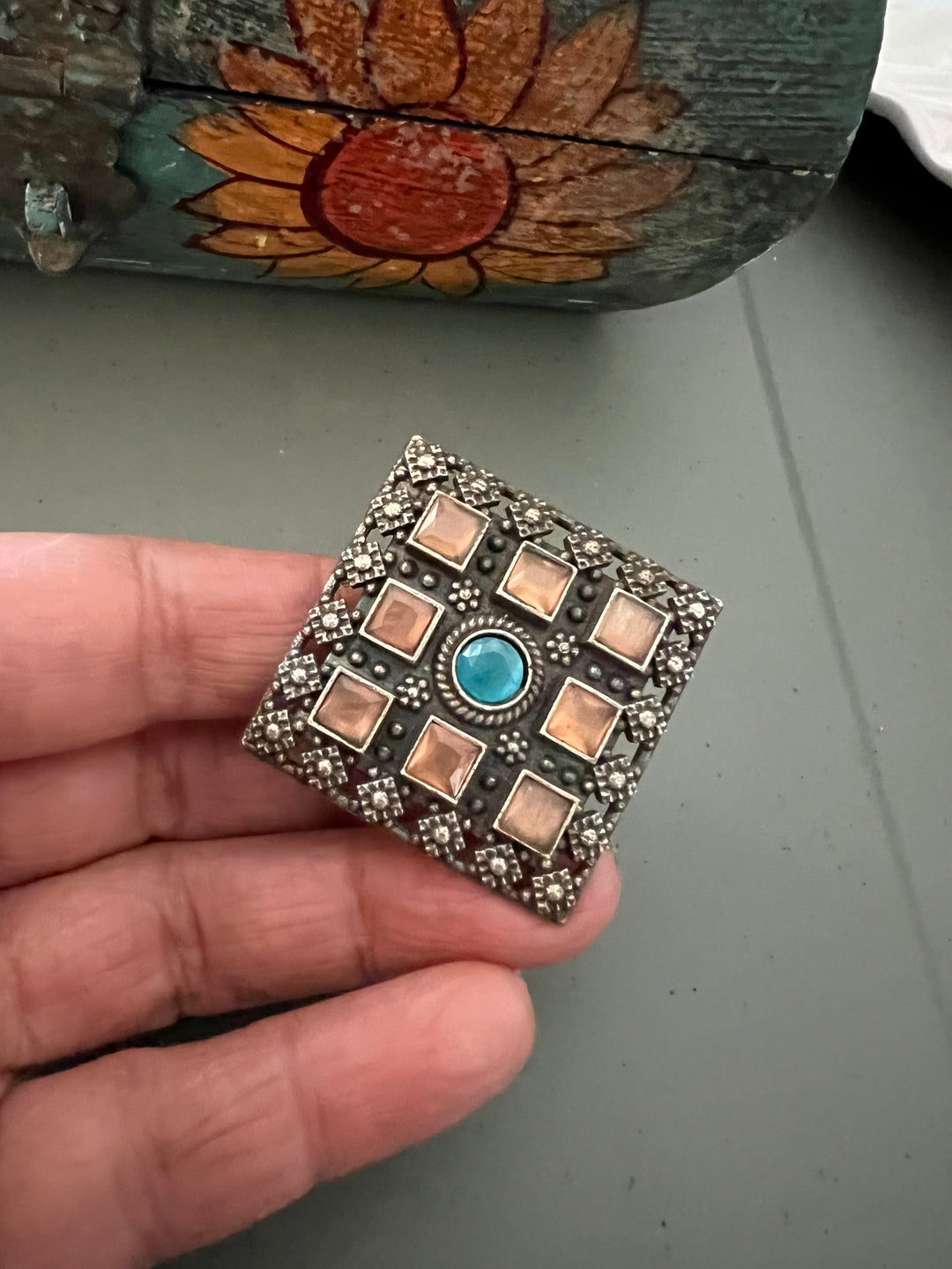 Antique Stone Ring - A Touch of Timeless Beauty