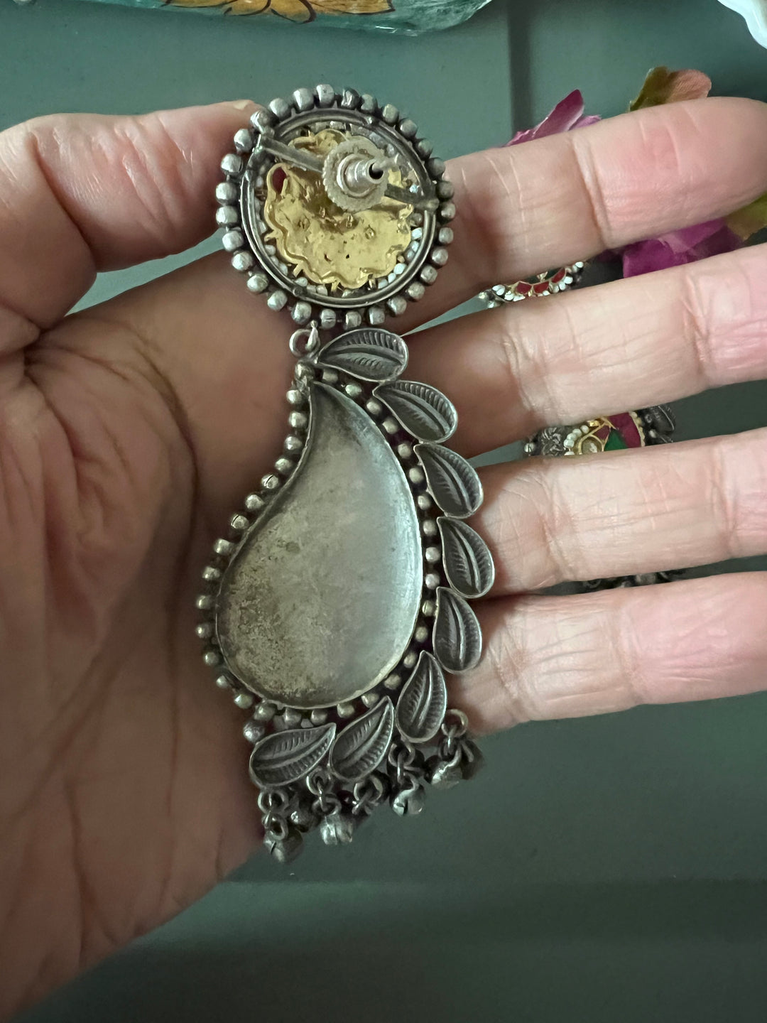 Antique Kundan Embellished Earrings - Premium Quality, Exquisite Craftsmanship