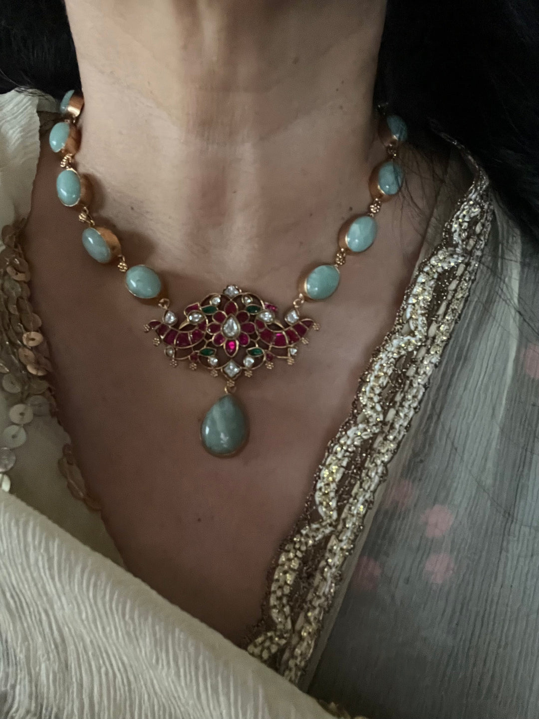 Amazonite Necklace with Earrings - Unmatched Quality and Style