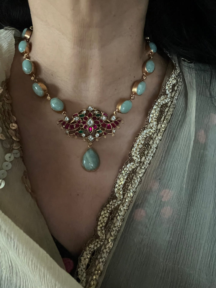 Amazonite Necklace with Earrings - Unmatched Quality and Style