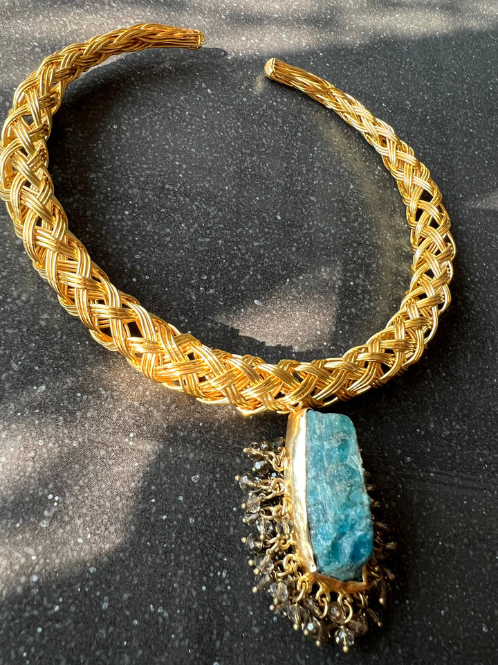 Artisan Crafted: Premium Designer Pendant Hasli Necklace