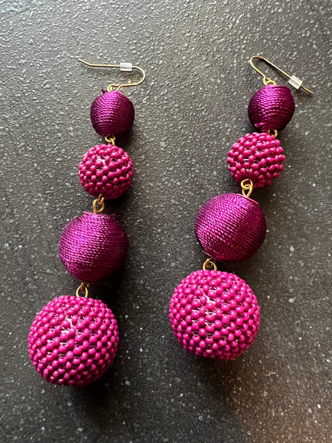 Statement Beaded Earrings