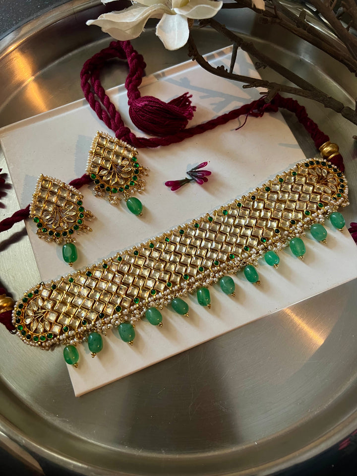 Pure 925 Silver Necklace with Earrings