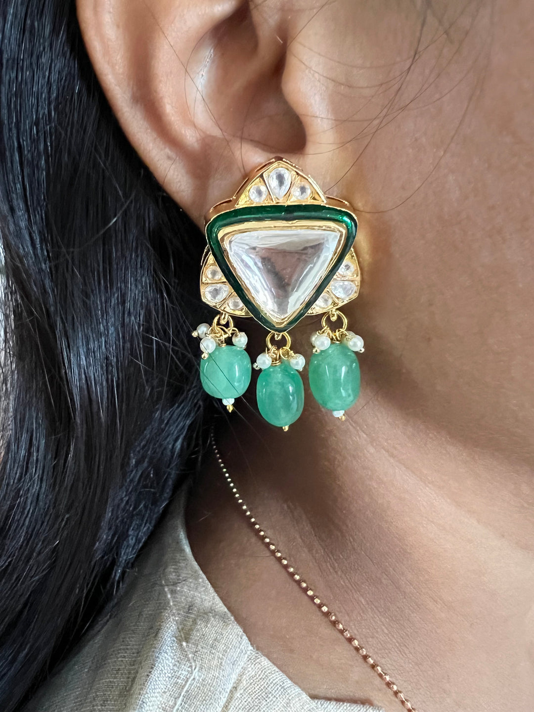 Classy Kundan Earrings