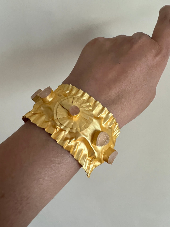 Designer Cuff/ Stylish Cuff/ Designer Open Bracelet/ Statement Open Cuff