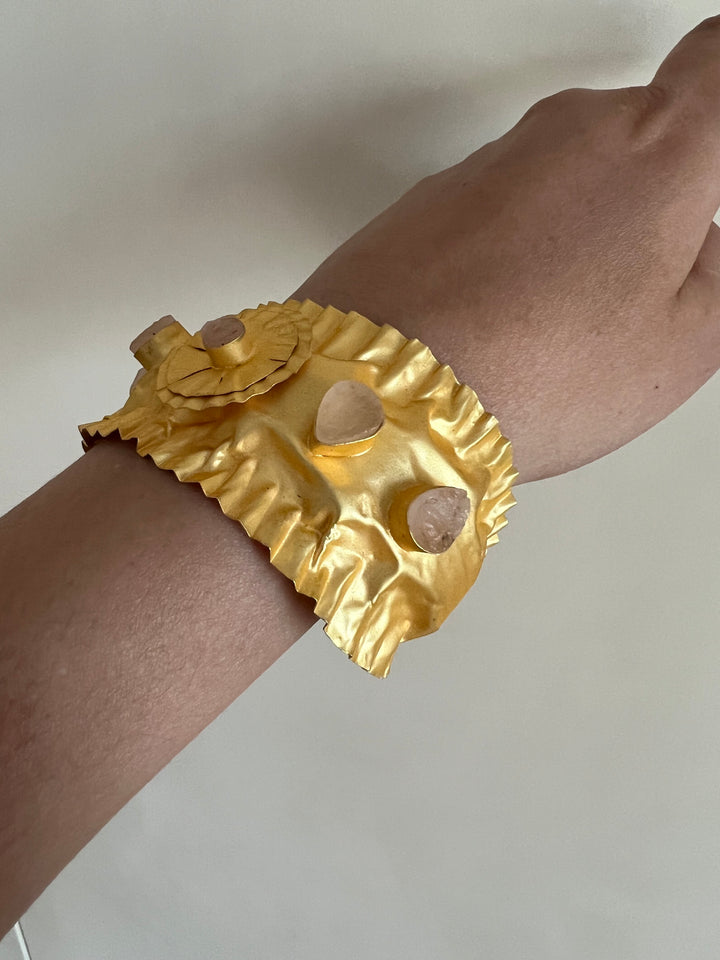 Designer Cuff/ Stylish Cuff/ Designer Open Bracelet/ Statement Open Cuff