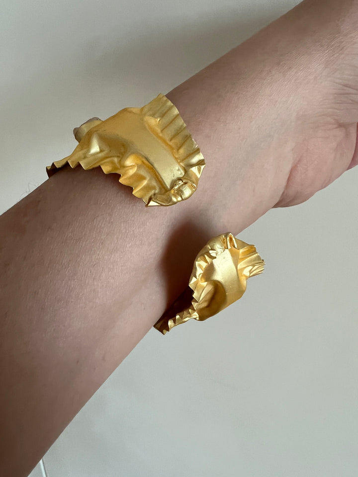 Designer Cuff/ Stylish Cuff/ Designer Open Bracelet/ Statement Open Cuff