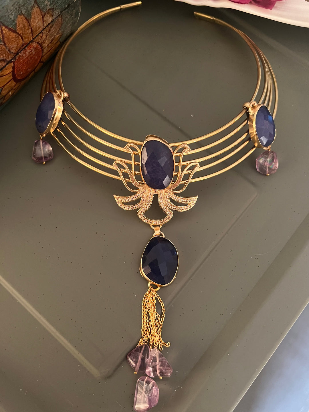 Artisan Crafted: Premium Designer Pendant Hasli Necklace