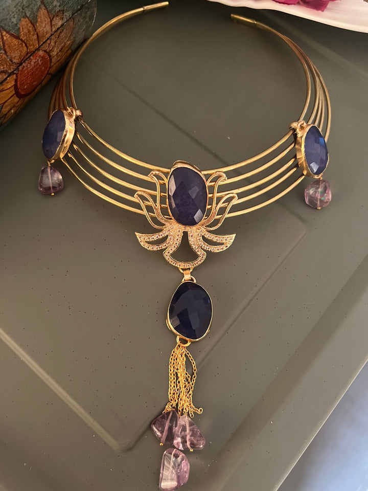 Artisan Crafted: Premium Designer Pendant Hasli Necklace