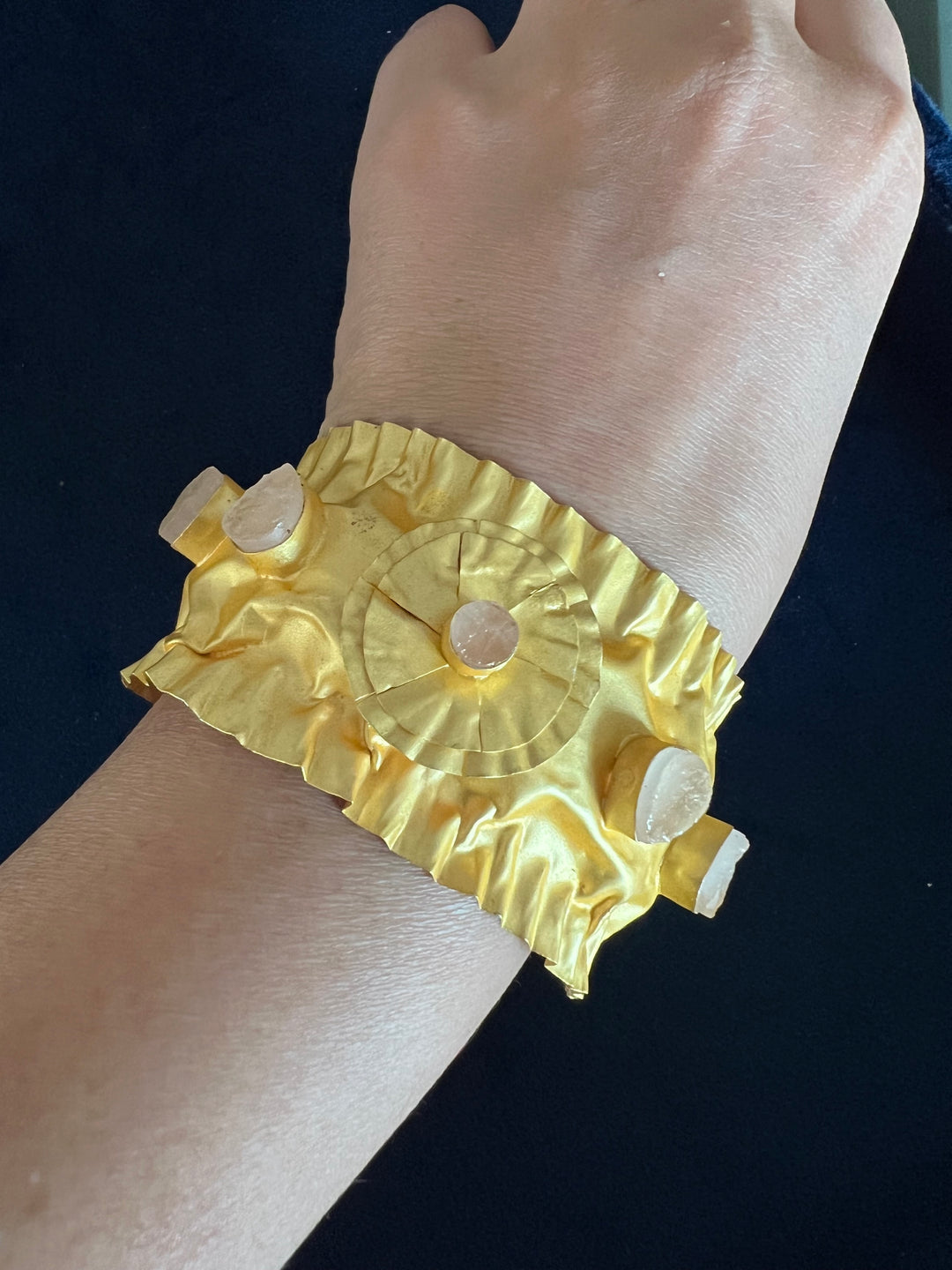 Designer Cuff/ Stylish Cuff/ Designer Open Bracelet/ Statement Open Cuff