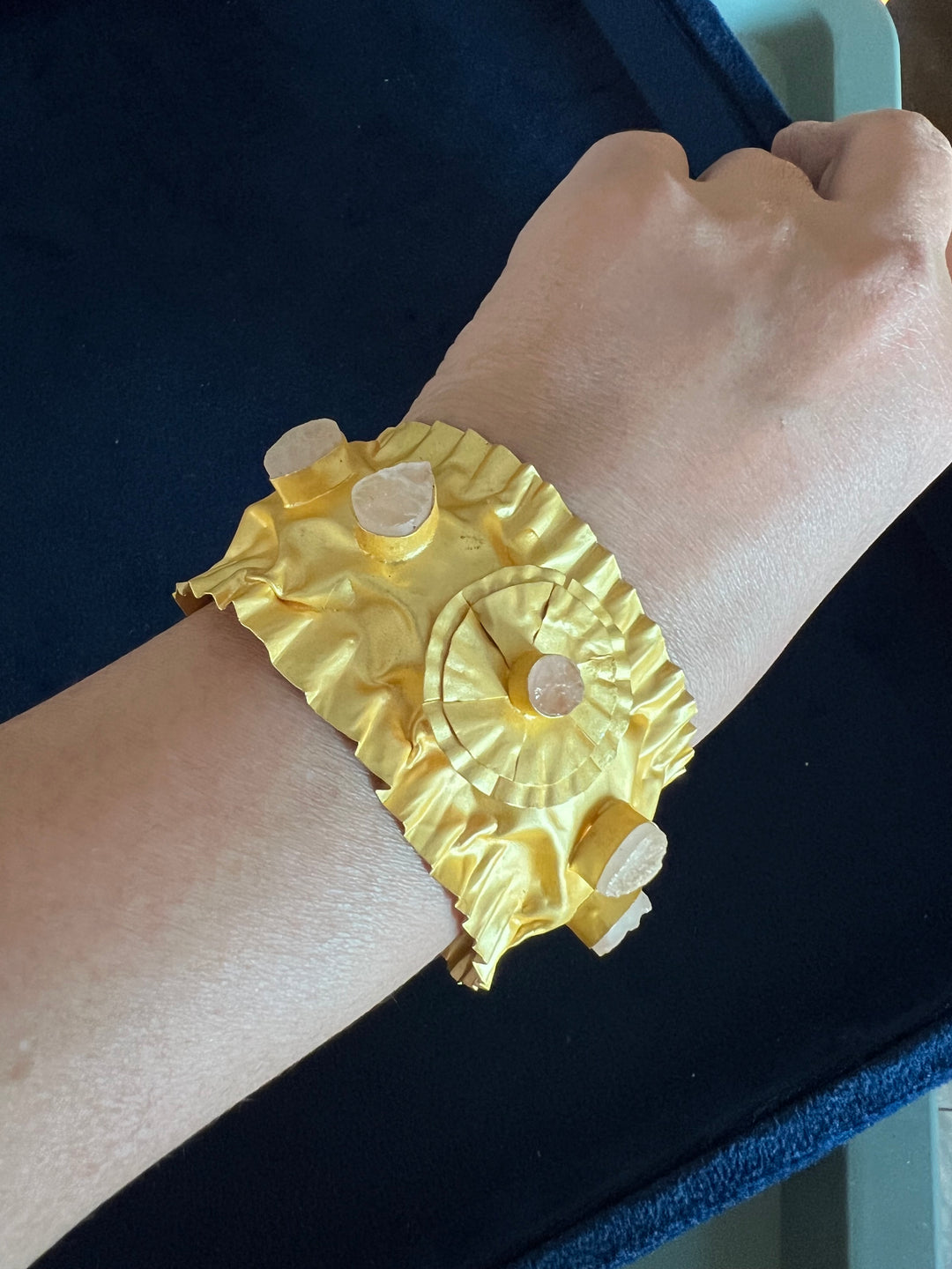 Designer Cuff/ Stylish Cuff/ Designer Open Bracelet/ Statement Open Cuff