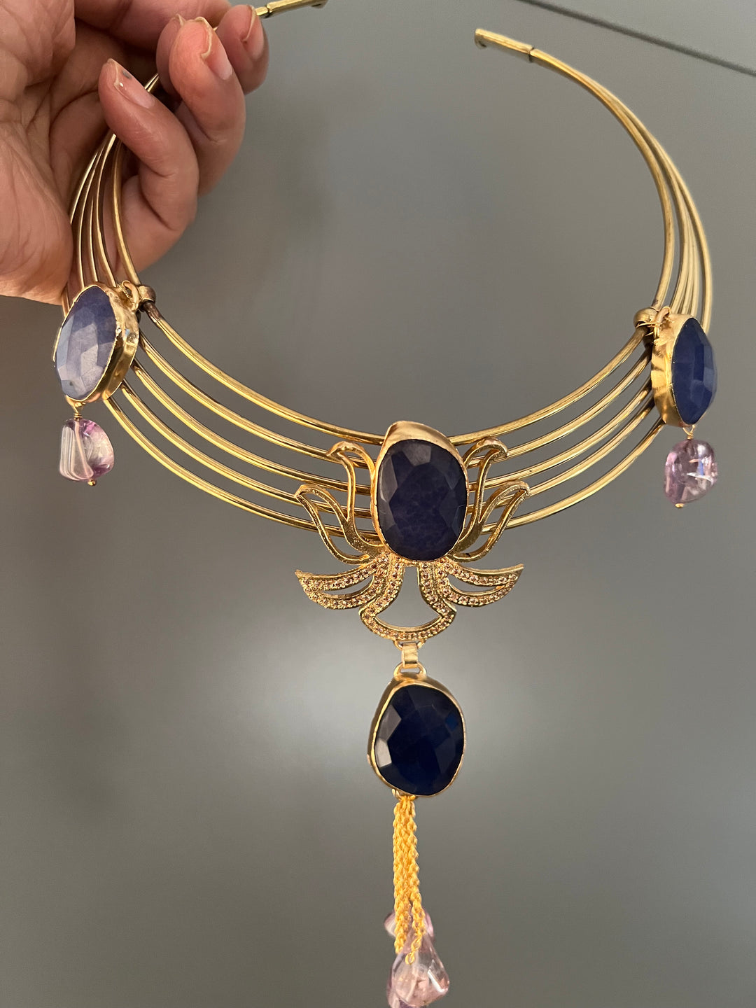 Artisan Crafted: Premium Designer Pendant Hasli Necklace