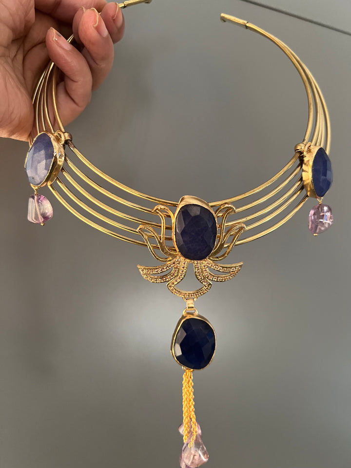 Artisan Crafted: Premium Designer Pendant Hasli Necklace