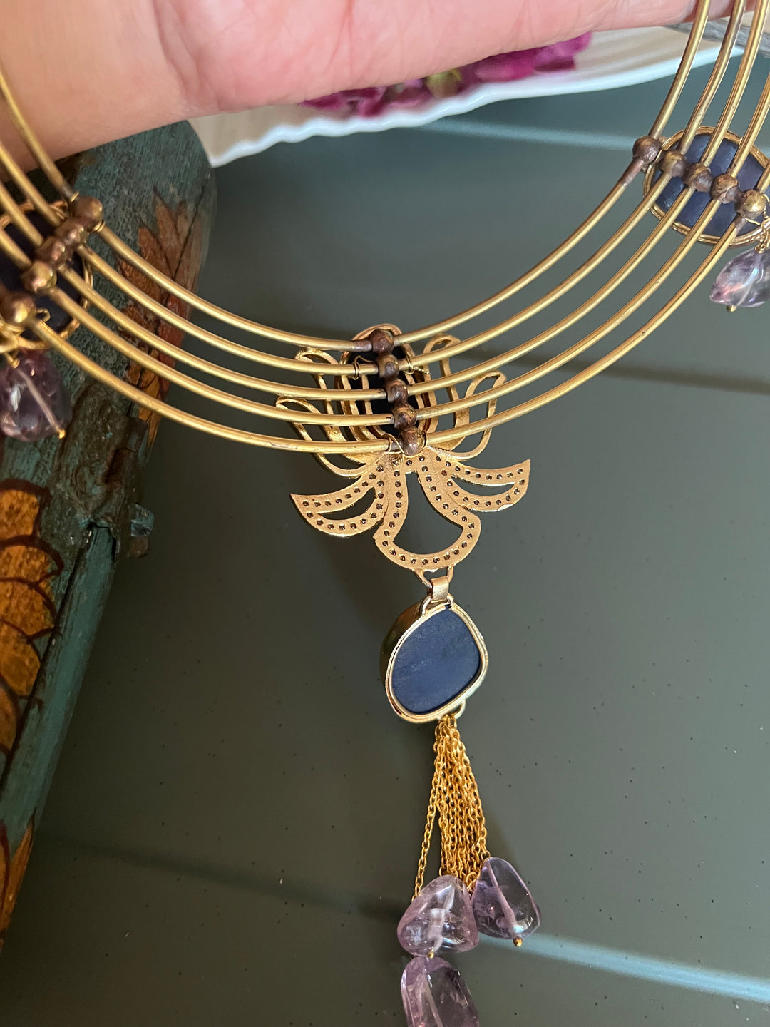 Artisan Crafted: Premium Designer Pendant Hasli Necklace