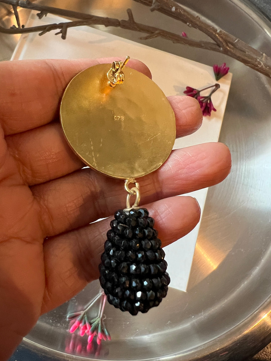 Elegant Pure 925 Silver Earrings