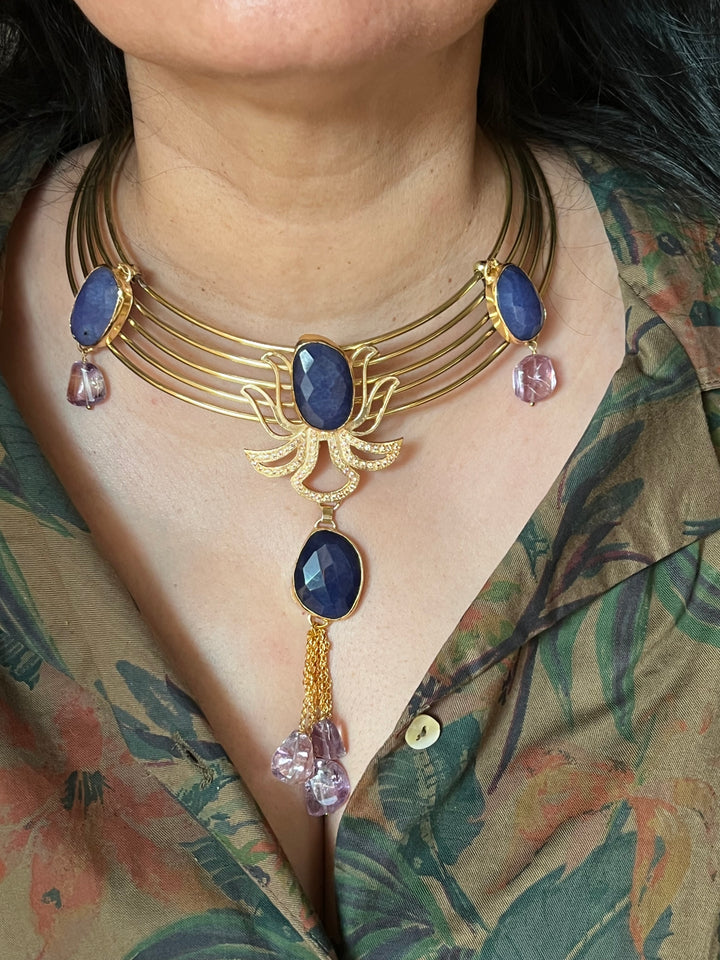 Artisan Crafted: Premium Designer Pendant Hasli Necklace