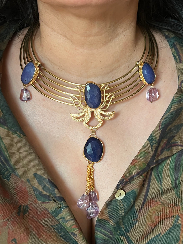 Artisan Crafted: Premium Designer Pendant Hasli Necklace