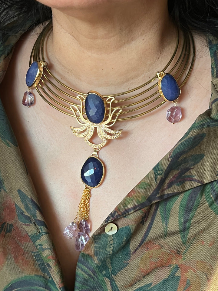 Artisan Crafted: Premium Designer Pendant Hasli Necklace