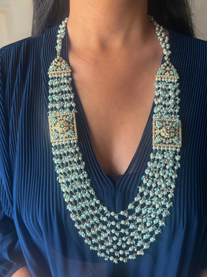 Handmade Jadau Necklace Set 18K Gold Plated | SHIVKA