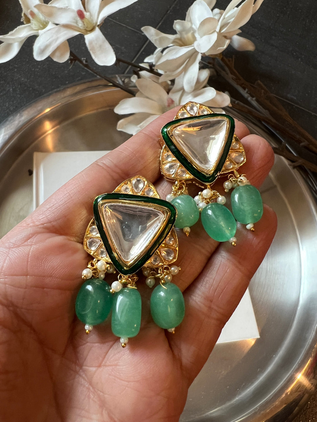 Classy Kundan Earrings