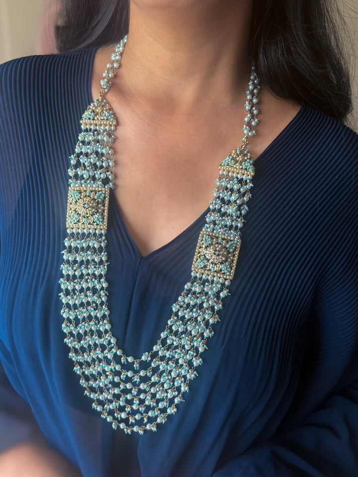 Handmade Jadau Necklace Set 18K Gold Plated | SHIVKA