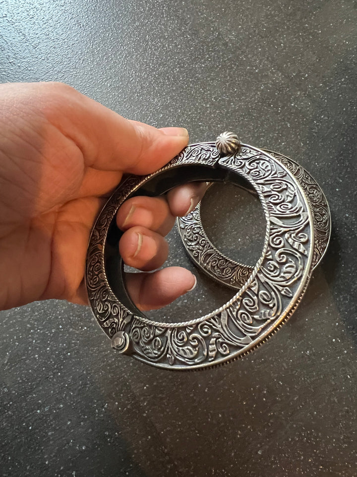 Antique Kadas- Set of Two