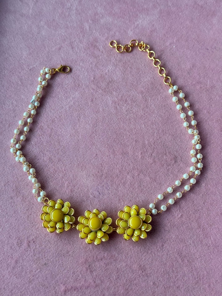 Statement Flower Choker