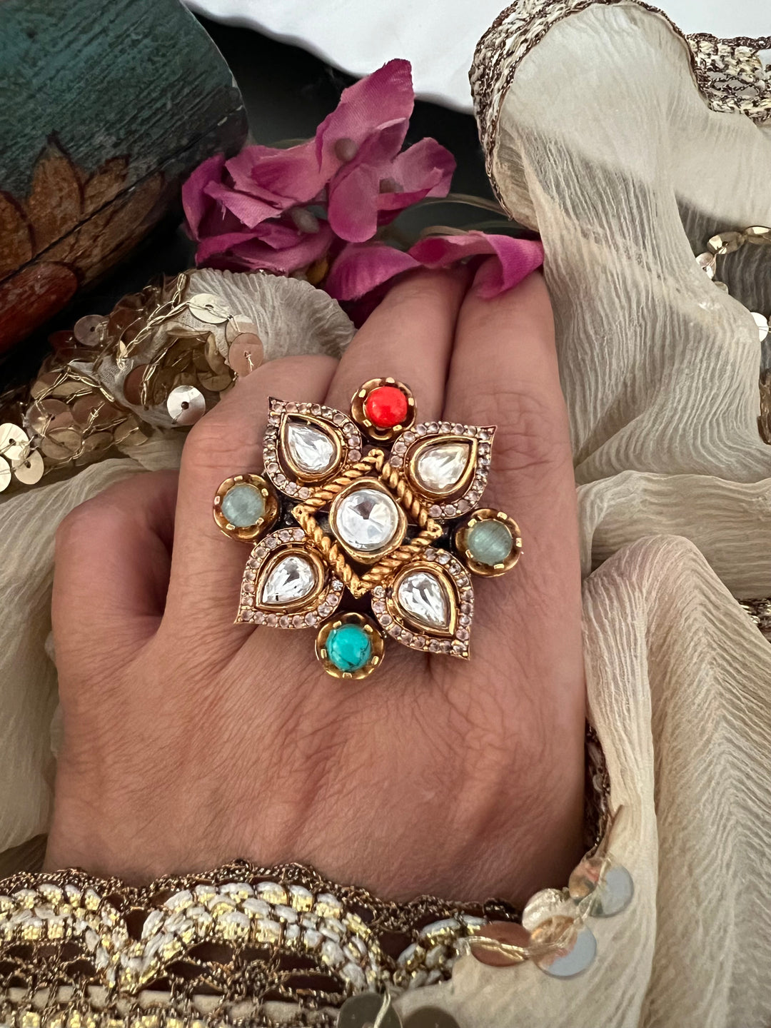 Statement Ring - A Touch of Timeless Beauty