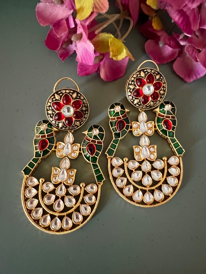 Elegant Kundan Earrings - Premium Quality, Exquisite Craftsmanship