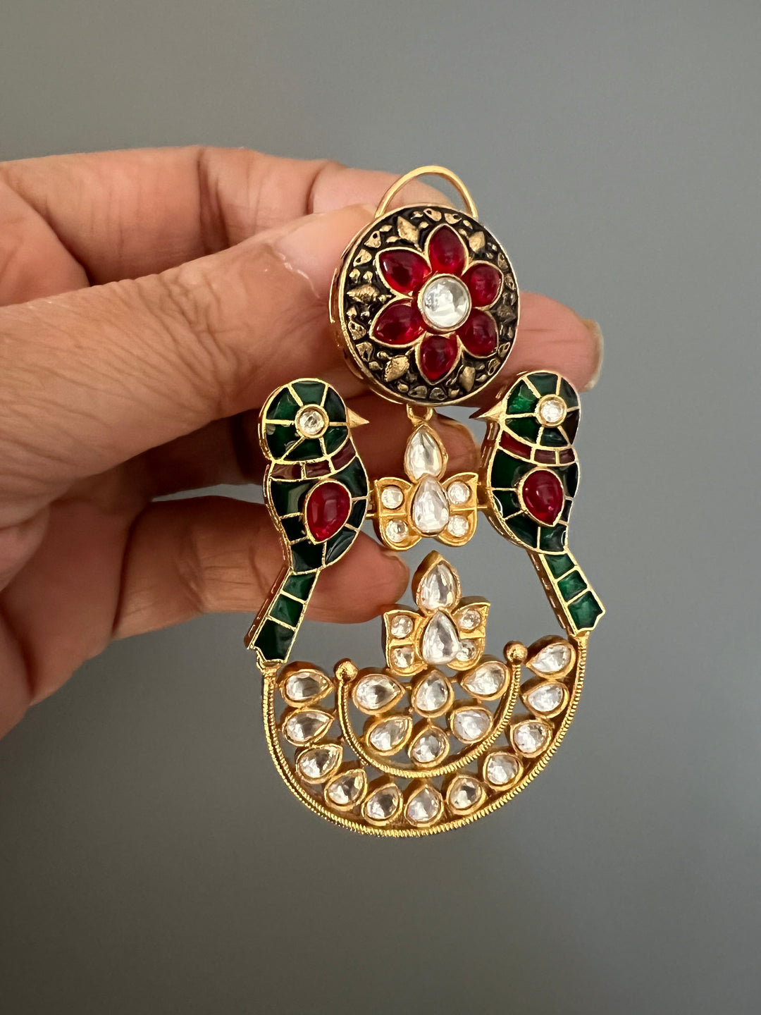 Elegant Kundan Earrings - Premium Quality, Exquisite Craftsmanship