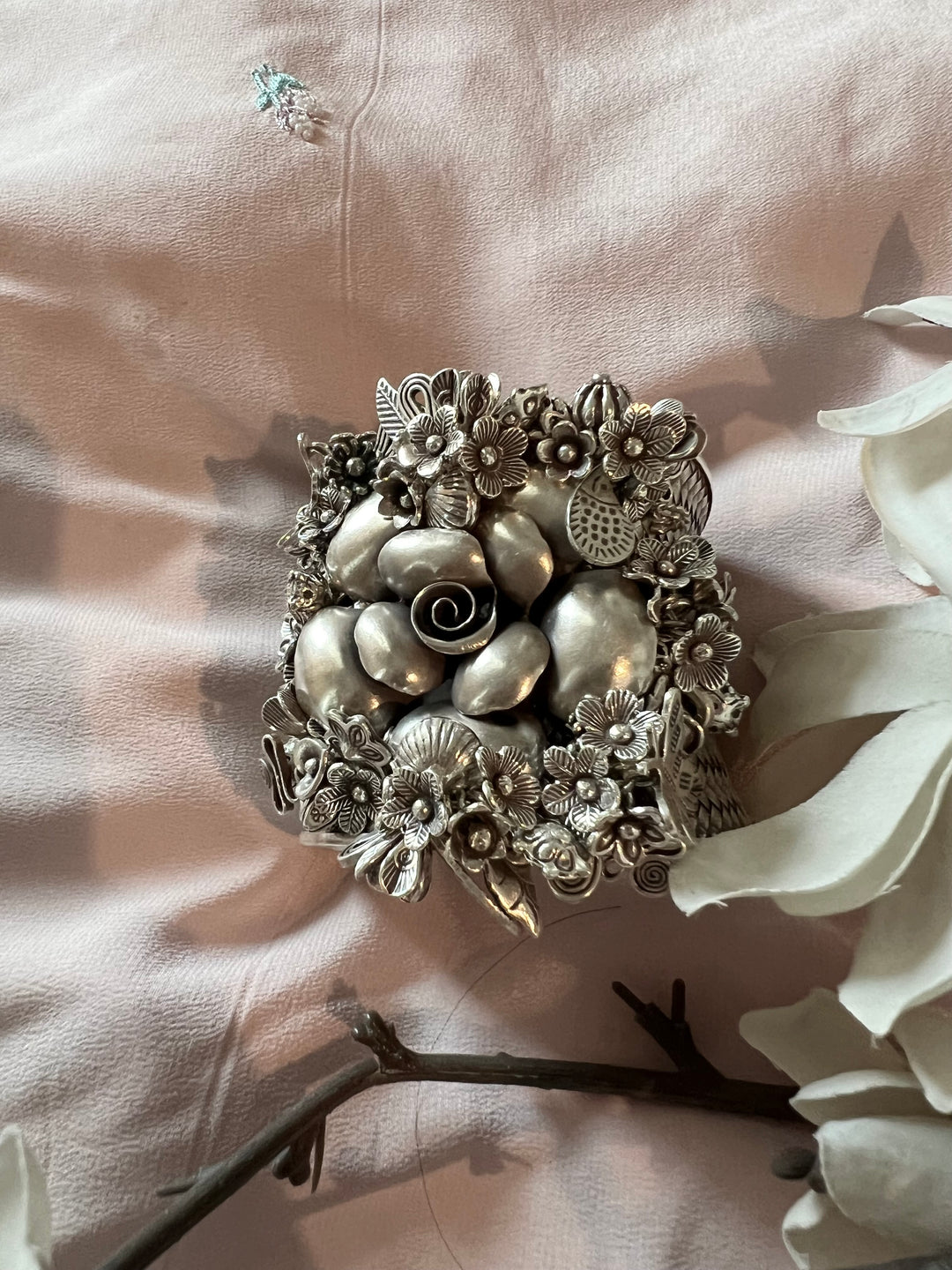 SHIVKA Pure 925 Silver Handcuff