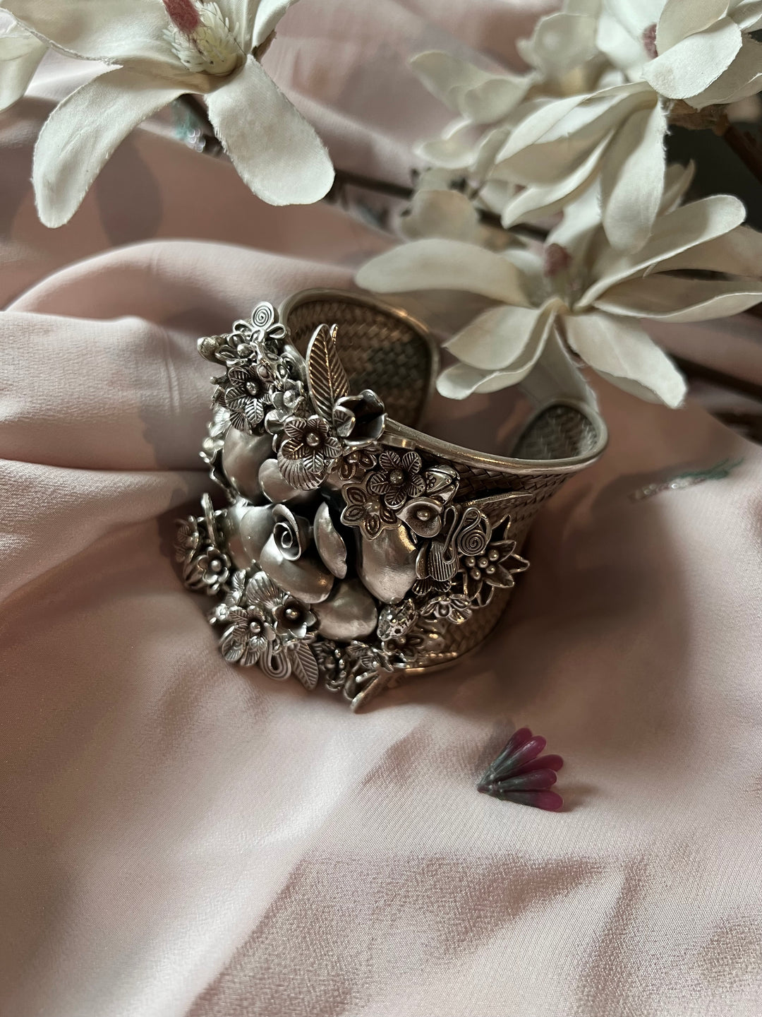 SHIVKA Pure 925 Silver Handcuff