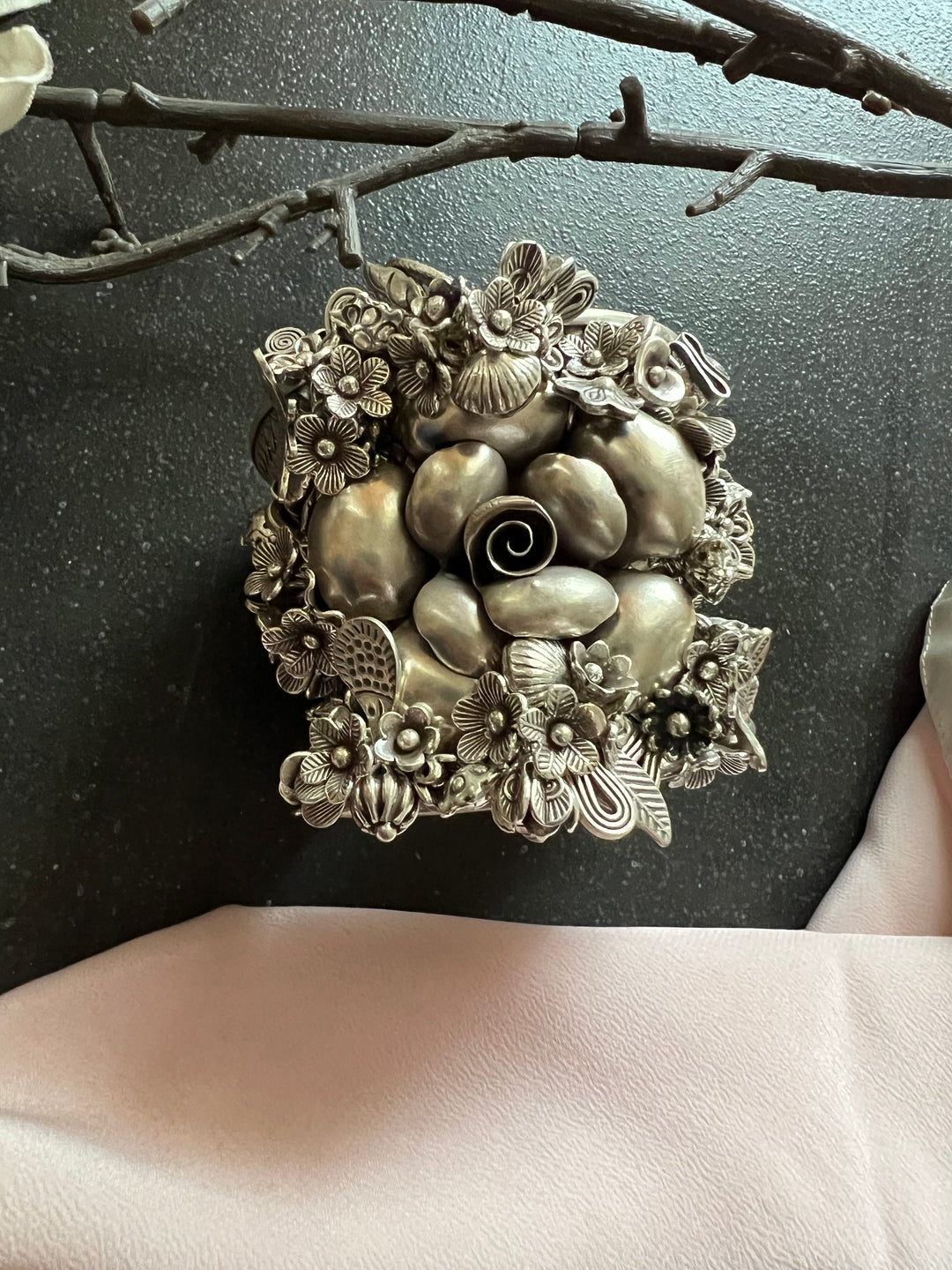 SHIVKA Pure 925 Silver Handcuff