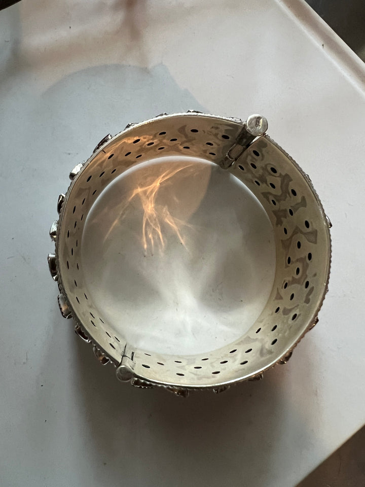 Statement Stones Pure 925 Silver Kada