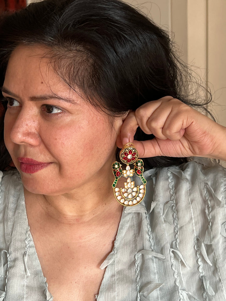 Elegant Kundan Earrings - Premium Quality, Exquisite Craftsmanship