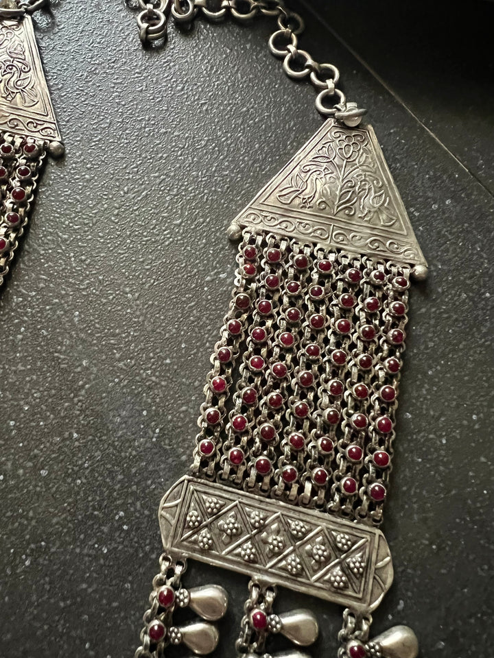 Statement Pure 925 Silver Necklace