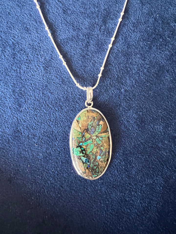 Exquisite 925 Silver Pendant Necklace - A Masterpiece of Elegance