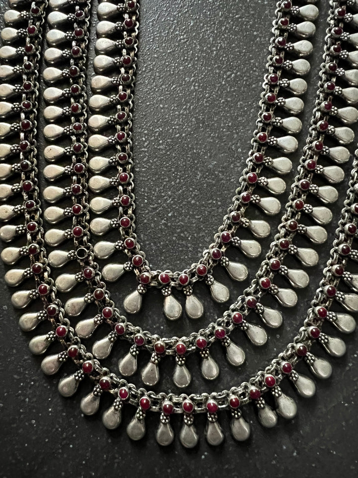 Statement Pure 925 Silver Necklace