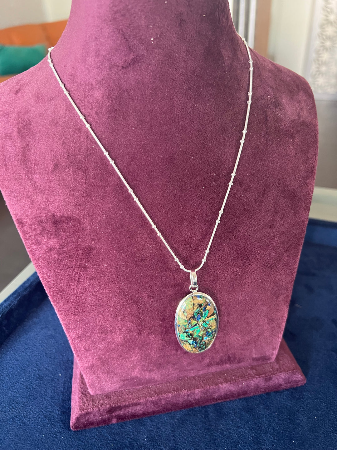 Exquisite 925 Silver Pendant Necklace - A Masterpiece of Elegance