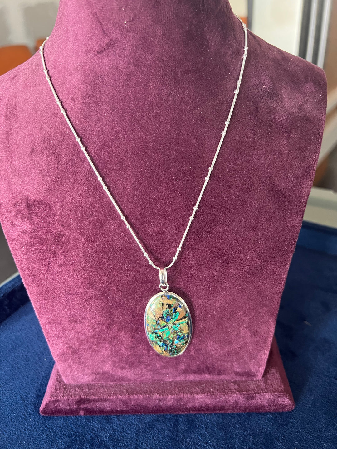 Exquisite 925 Silver Pendant Necklace - A Masterpiece of Elegance