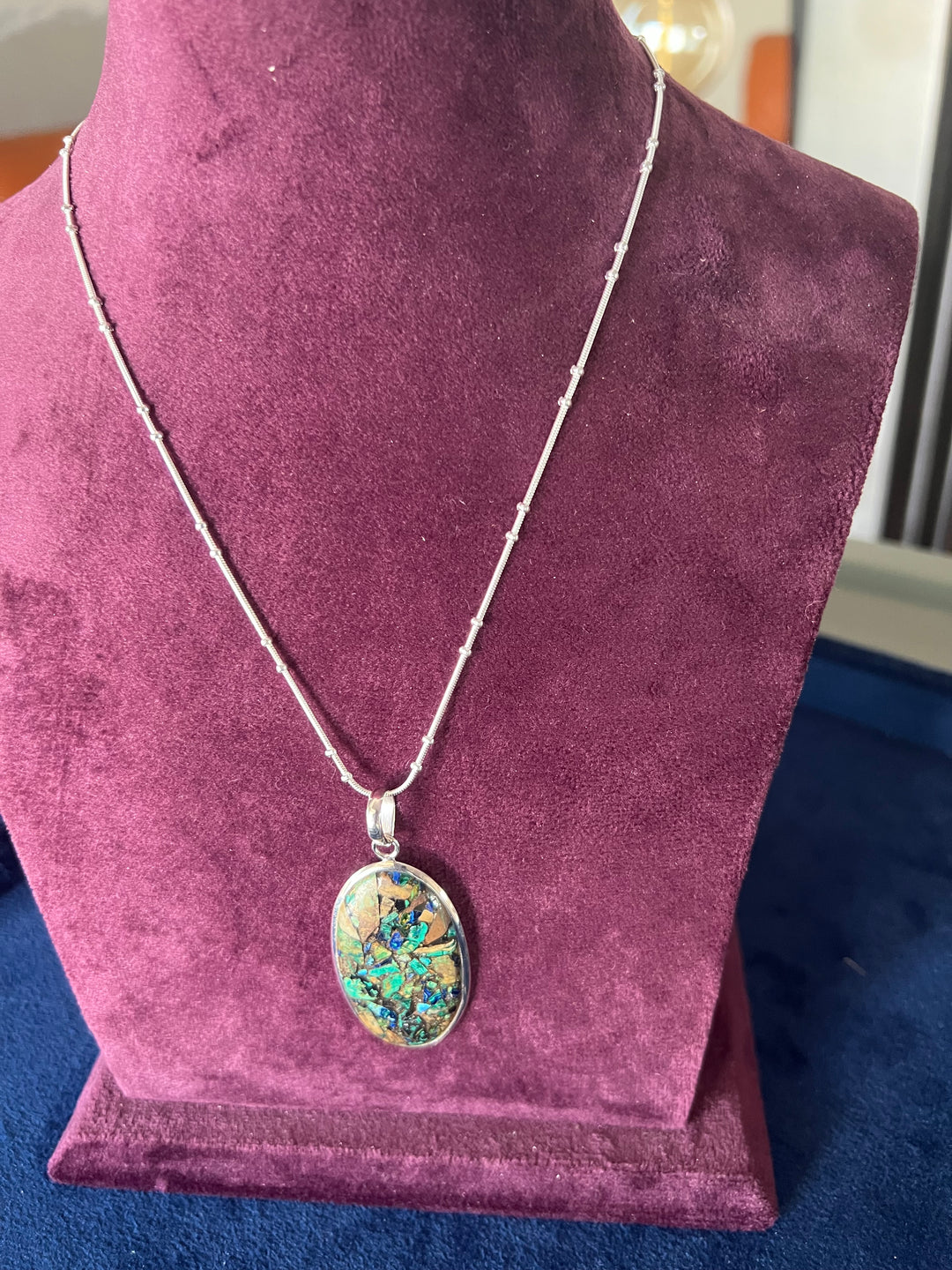 Exquisite 925 Silver Pendant Necklace - A Masterpiece of Elegance