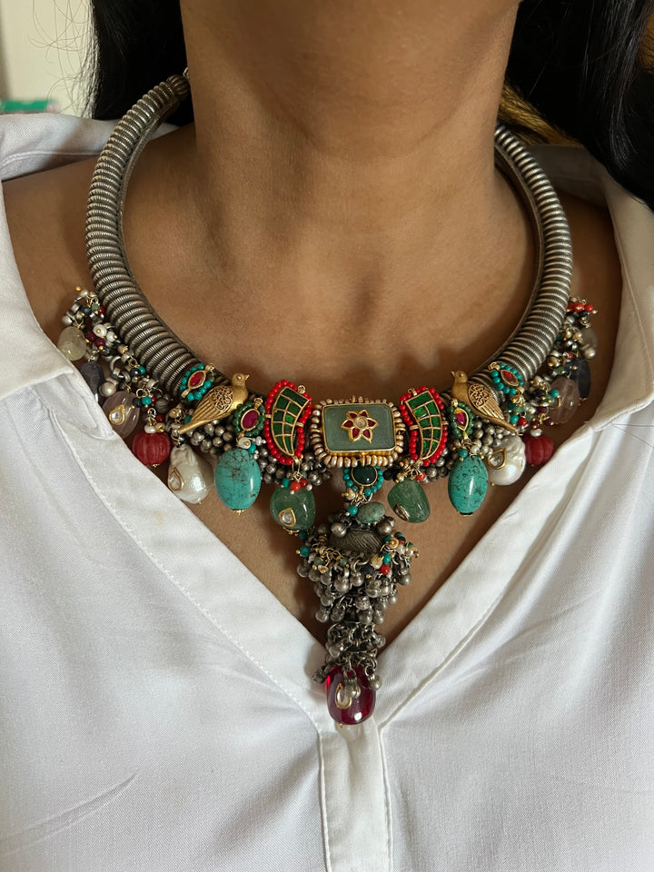 Pure 925 Silver Fusion Necklace