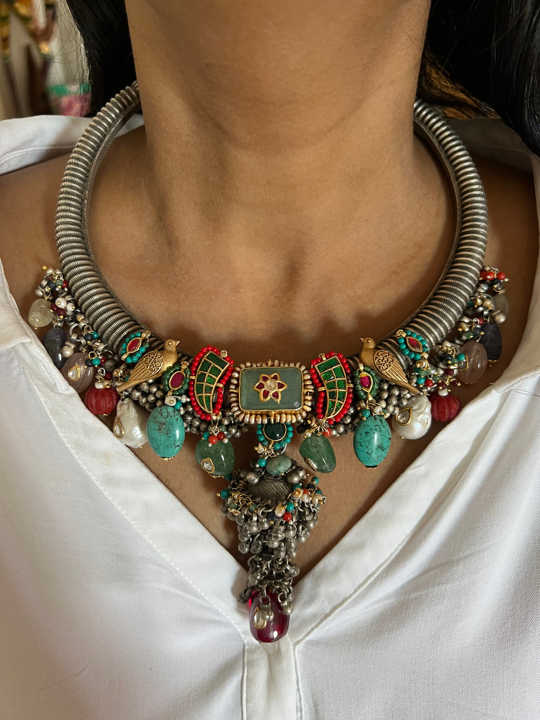 Pure 925 Silver Fusion Necklace