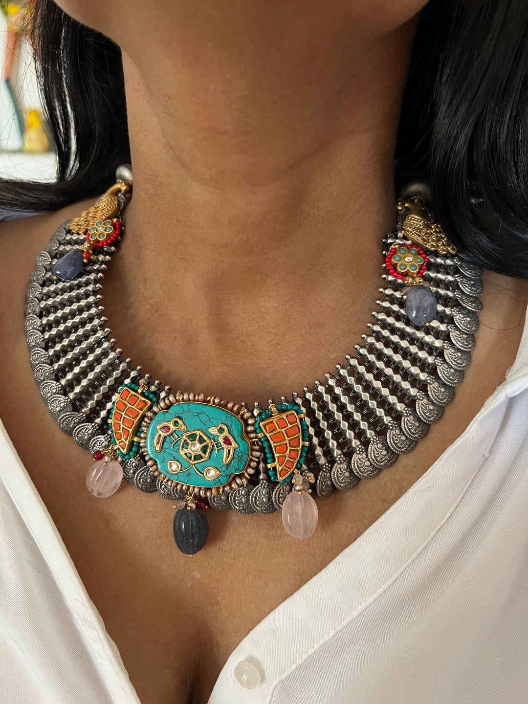 Pure 925 Silver Fusion Necklace