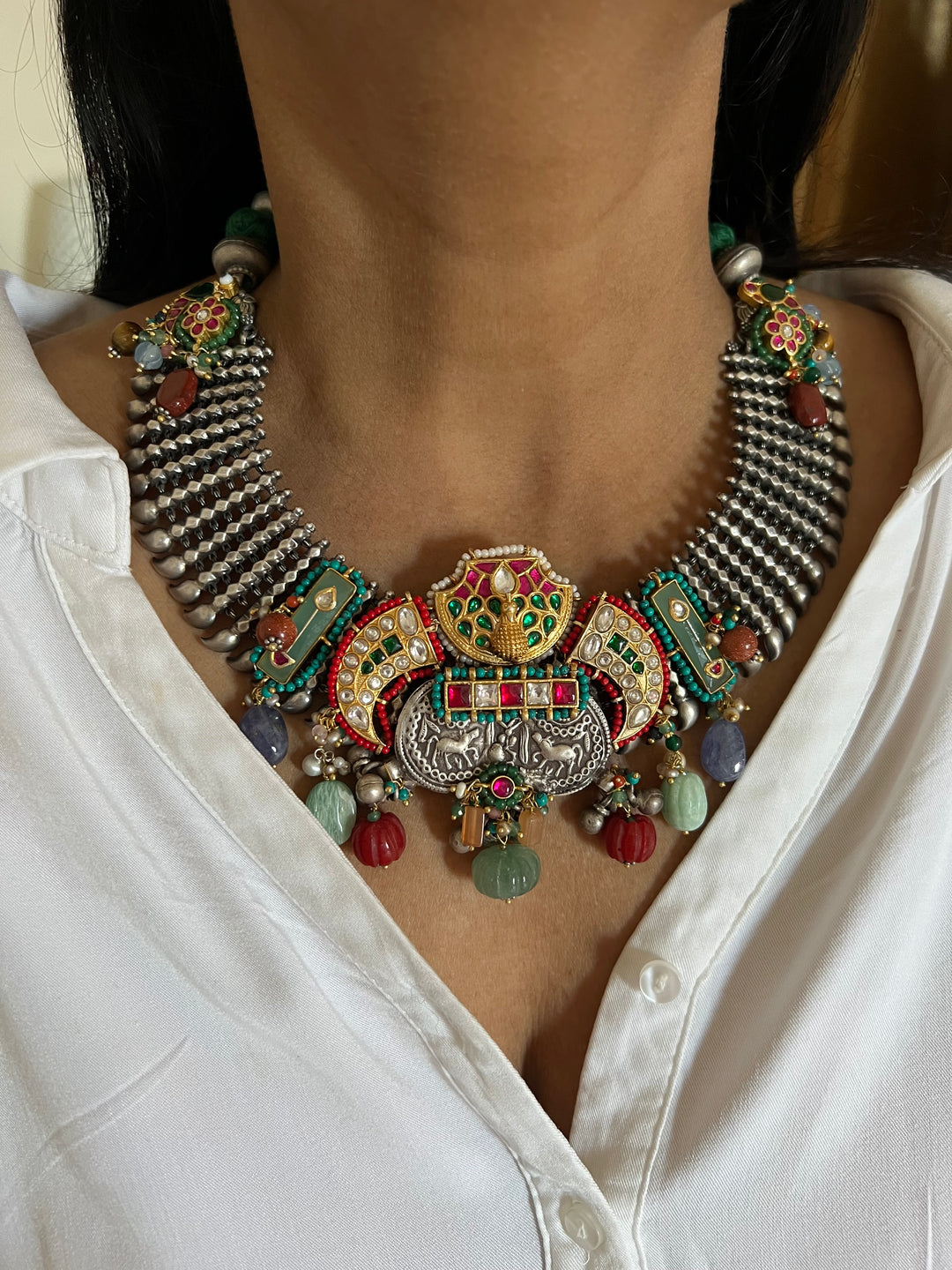 Pure 925 Silver Fusion Necklace