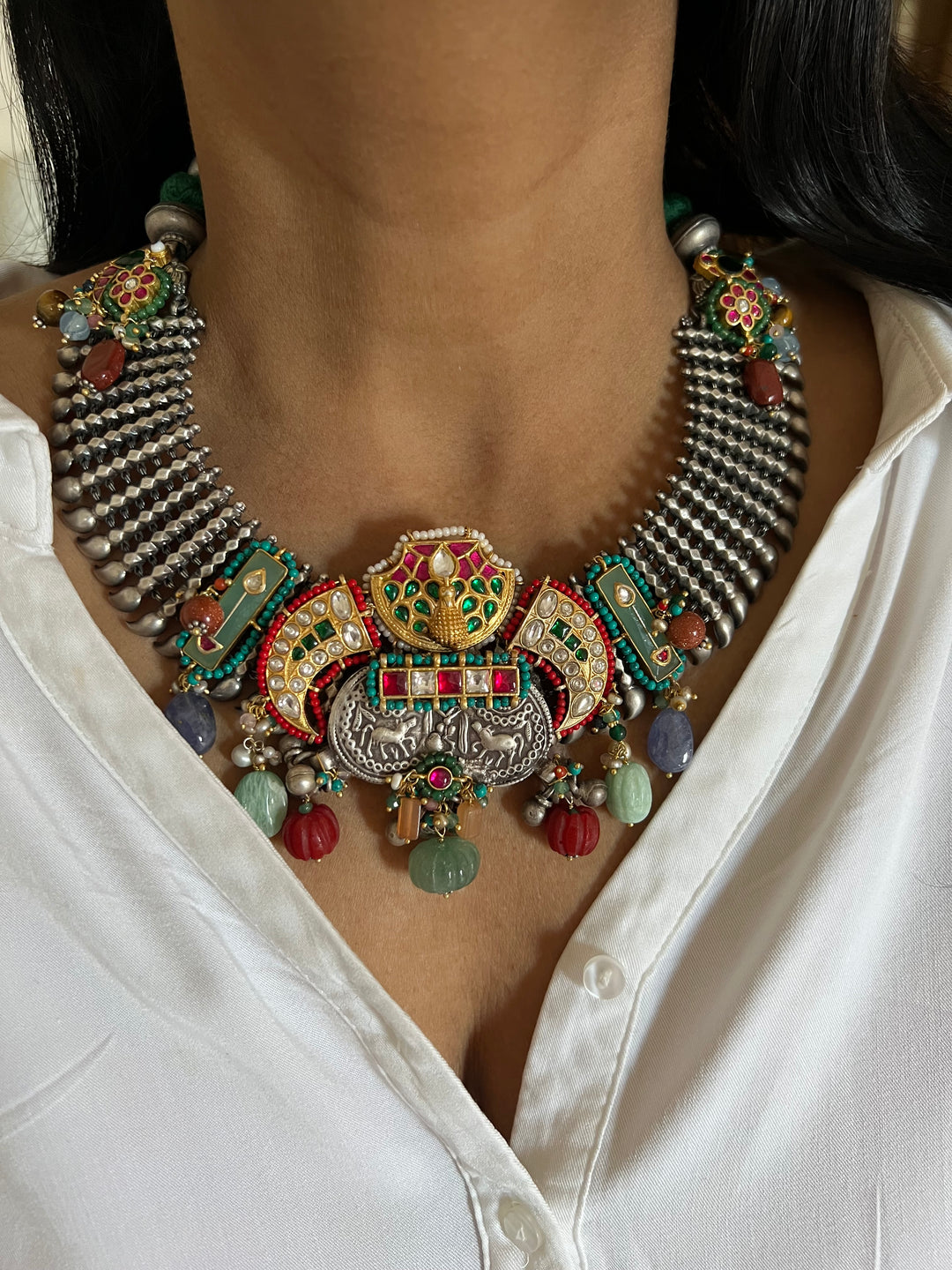 Pure 925 Silver Fusion Necklace