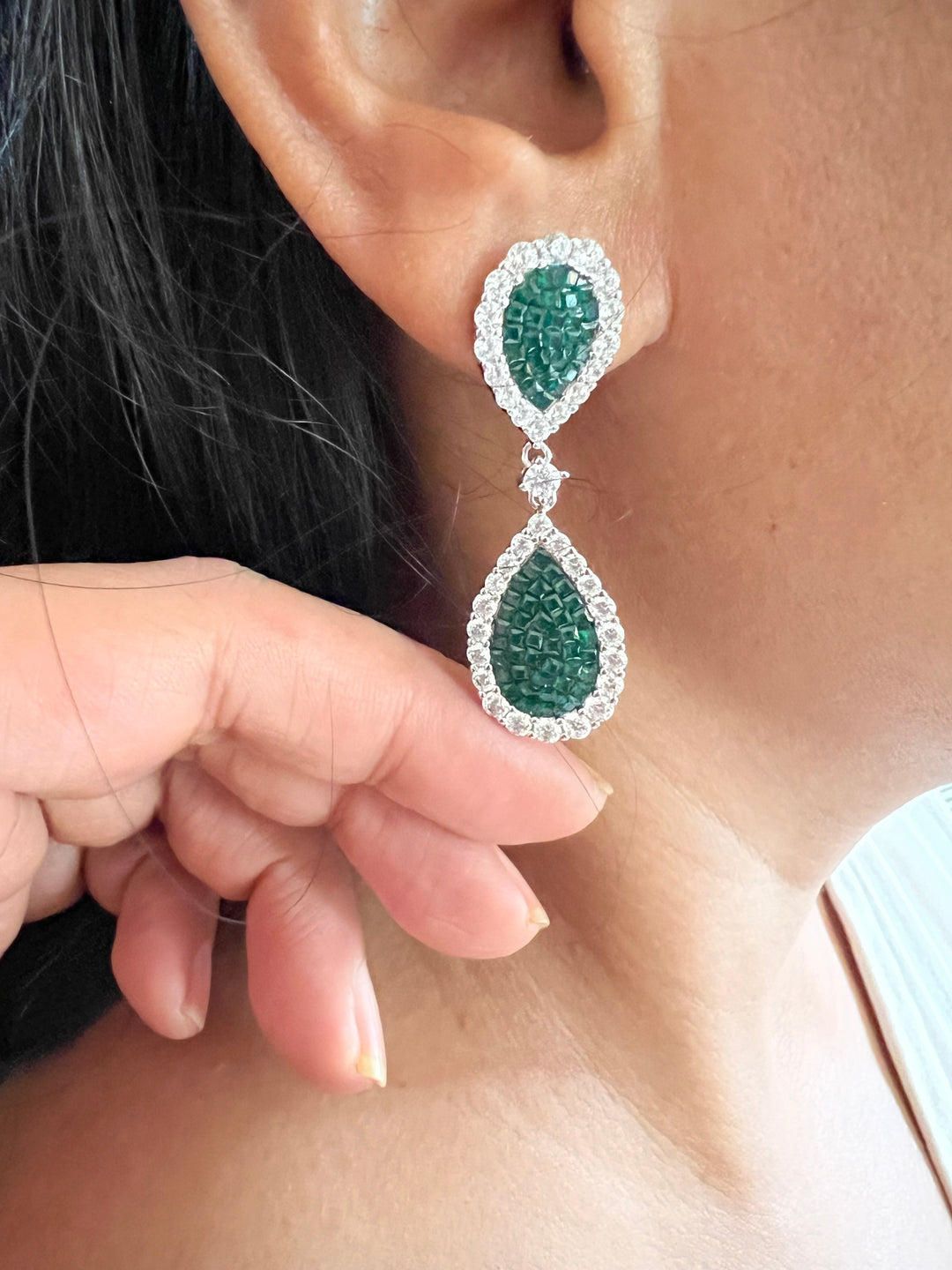 Pure 925 Silver Earrings