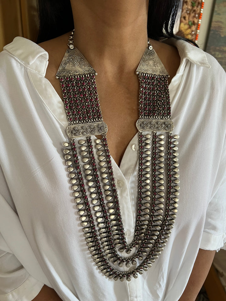 Statement Pure 925 Silver Necklace