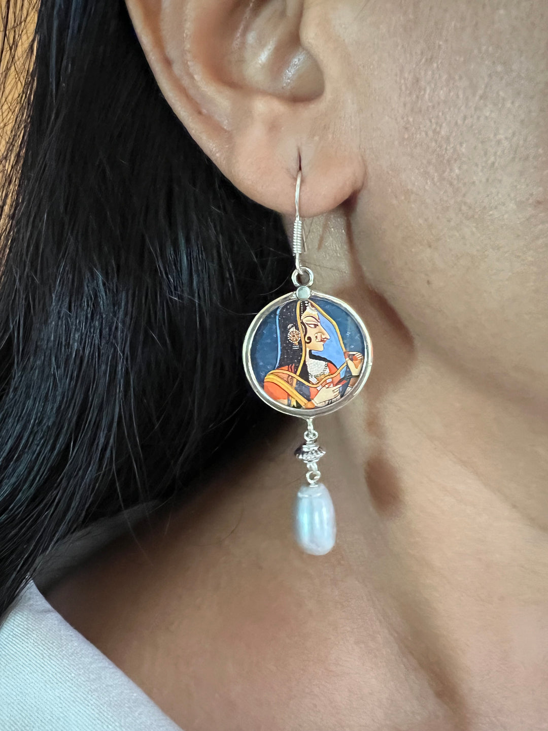 Baroque Pearl Drop Earrings