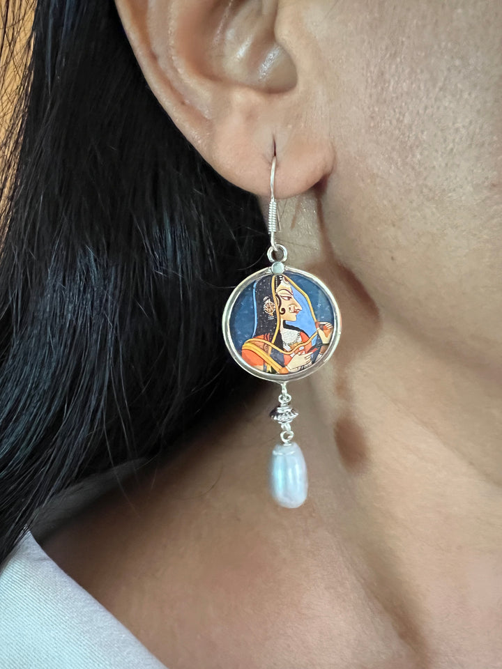 Baroque Pearl Drop Earrings